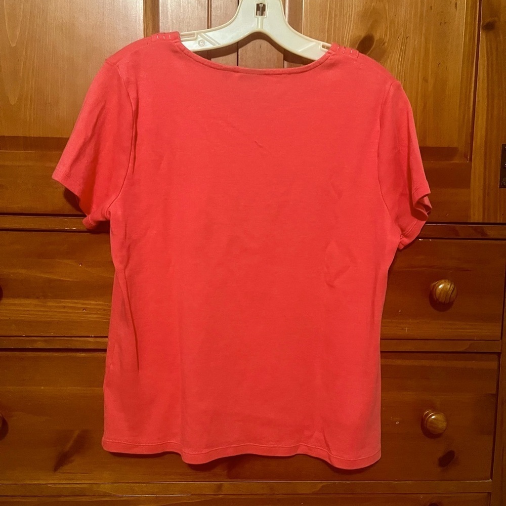 Rafaella Super Soft Top with Zipper Detail - Petite Large - Picture 5 of 5